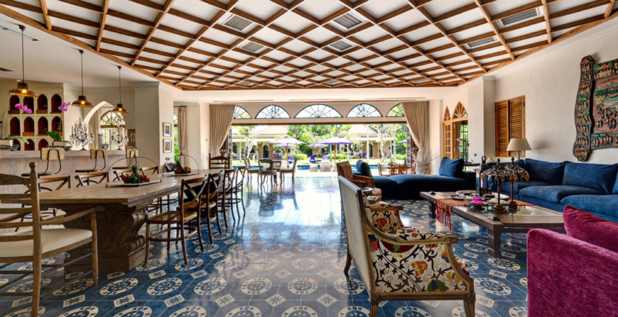 Bali'de 5 Yıldızlı Villa, Plaja Dakikalar Mesafede, Bali Villa 1004