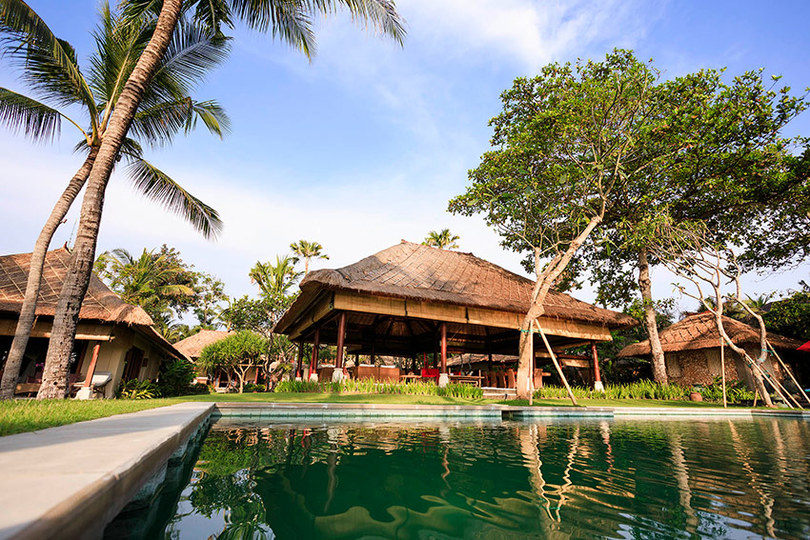 Resim Seseh-Tanah Lot, Villa Maridadi'deki Güzel Villanızda Özel Havuzunuzda Rahatlarken