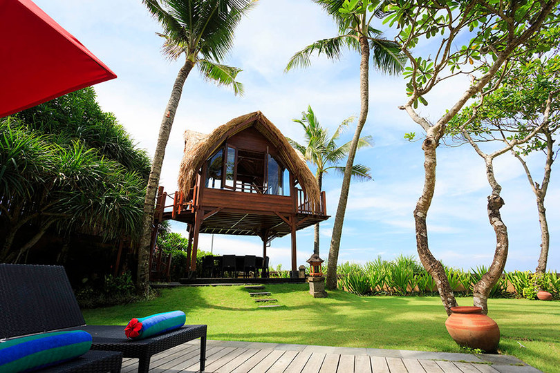 Resim Seseh-Tanah Lot, Villa Maridadi'deki Güzel Villanızda Özel Havuzunuzda Rahatlarken