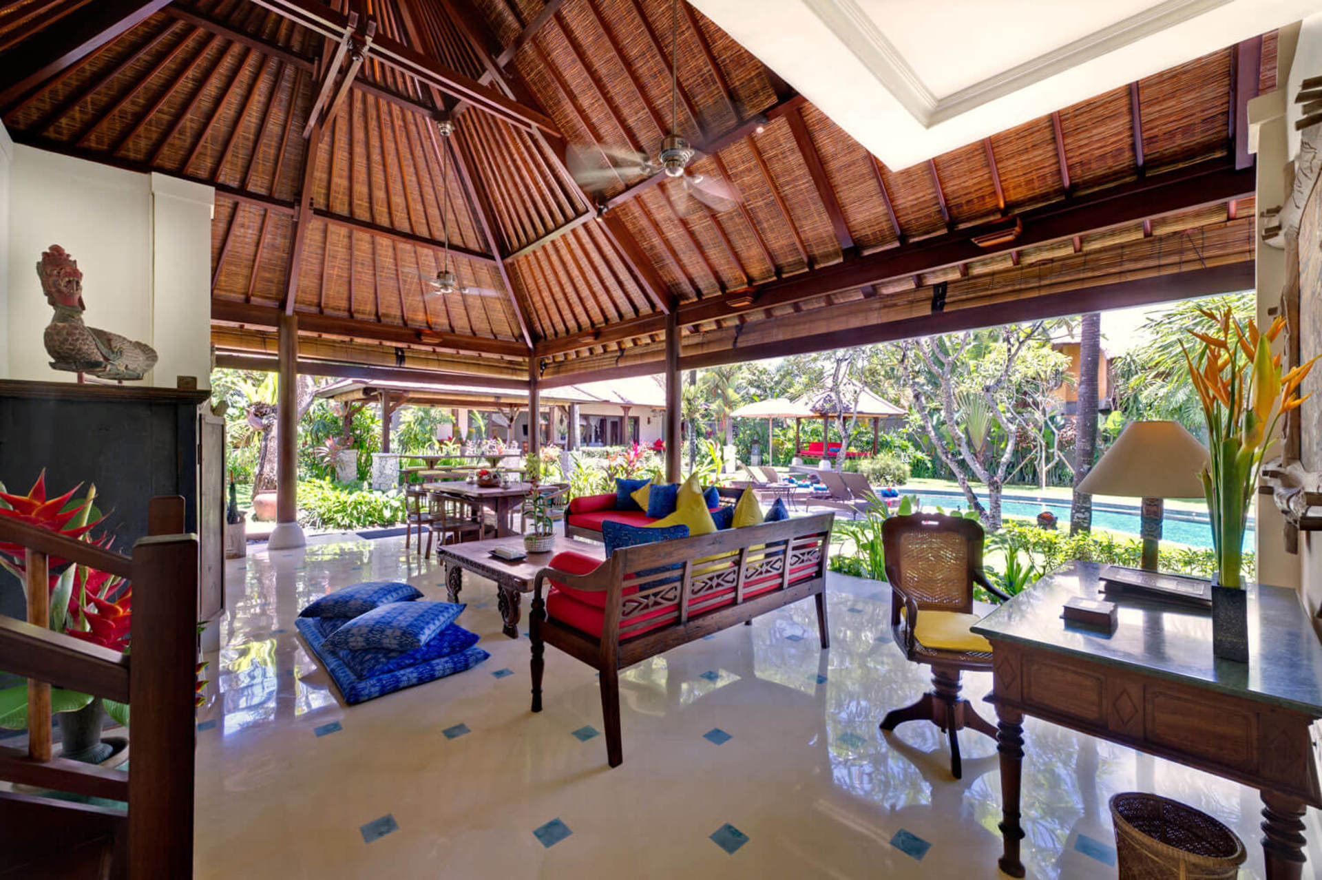 Bali'de Sahile Yakın Lüks Villa Kiralama, Bali Villa 1034