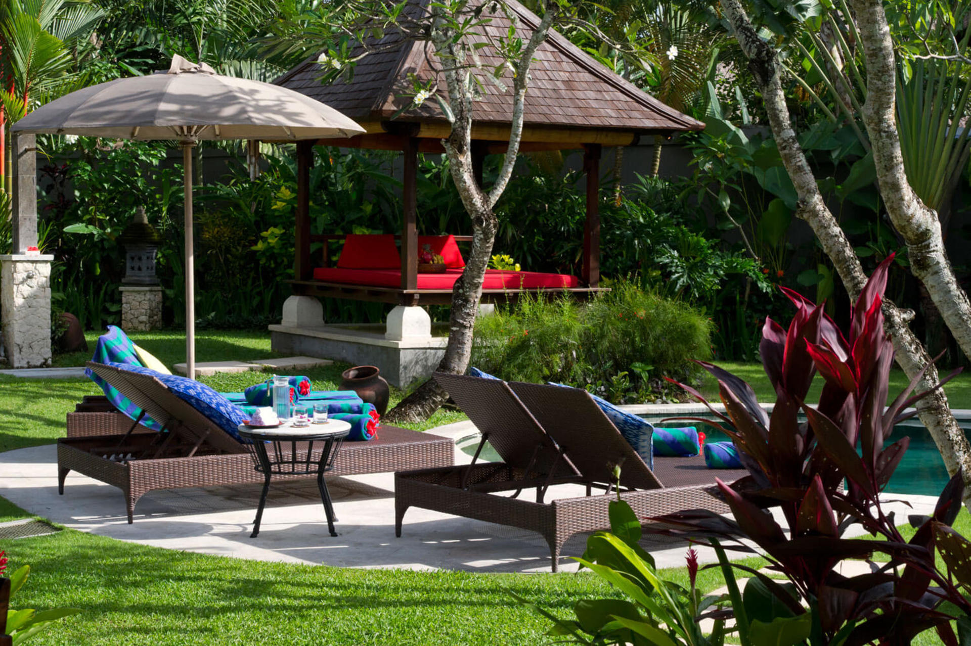 Bali'de Sahile Yakın Lüks Villa Kiralama, Bali Villa 1034