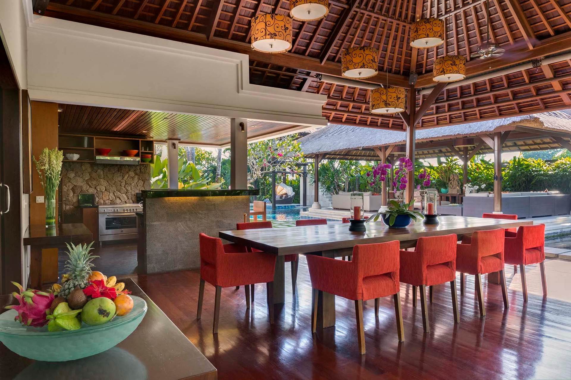 Özel Havuzlu Lüks 5 Yatak Odalı Villa, Bali Villa 1057