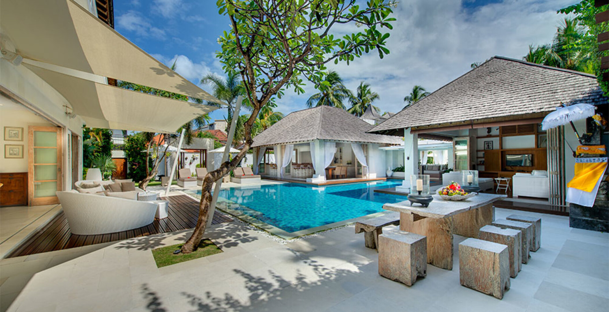 Bali'de Sahile Yakın Lüks Villa Kiralama, Bali Villa 1064