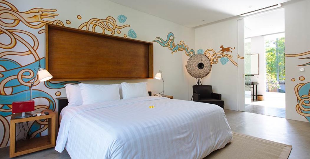 Özel Havuzlu Lüks 2 Yatak Odalı Villa, Bali Villa 1119