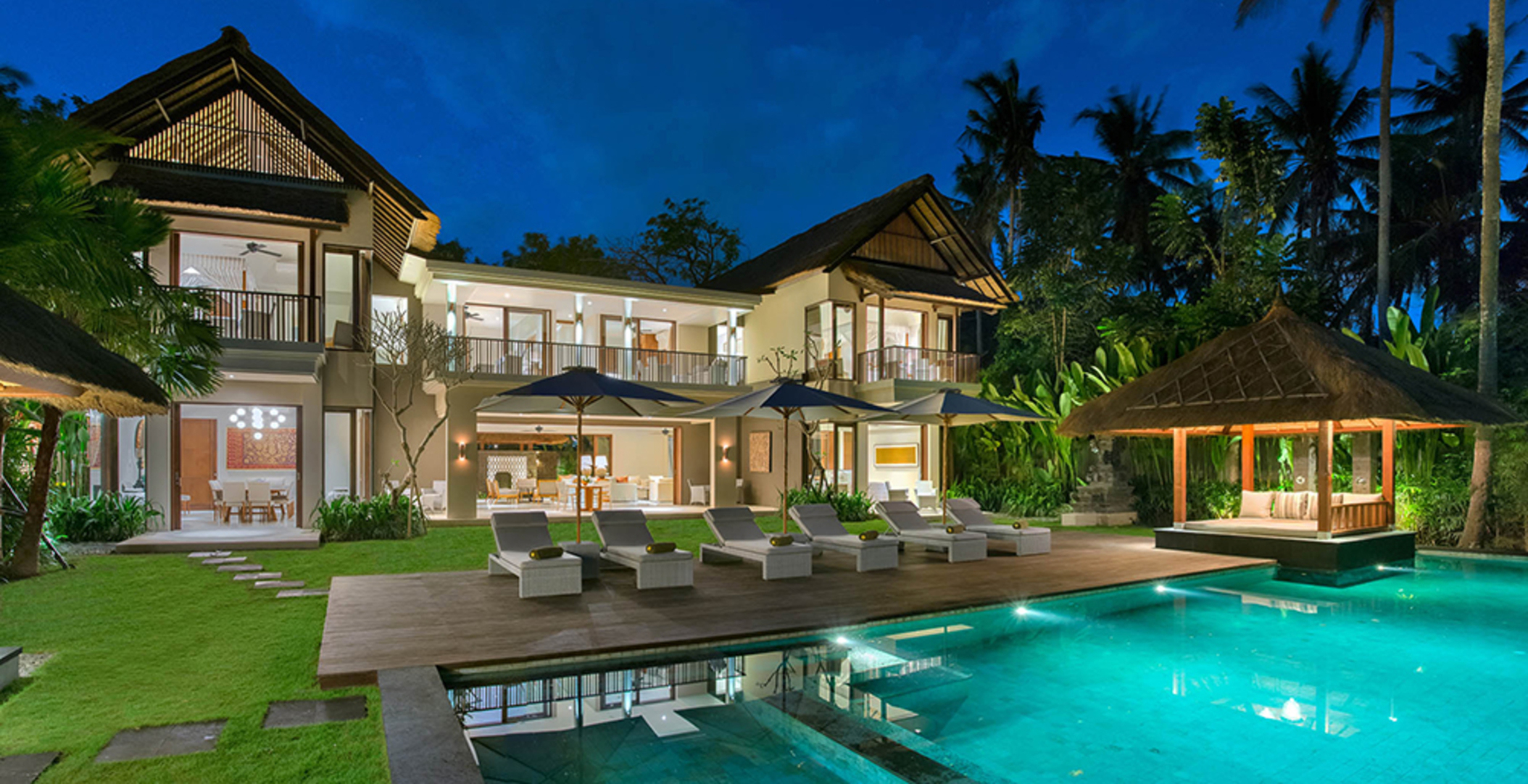Bali'de Sahile Yakın Lüks Villa Kiralama, Bali Villa 1130