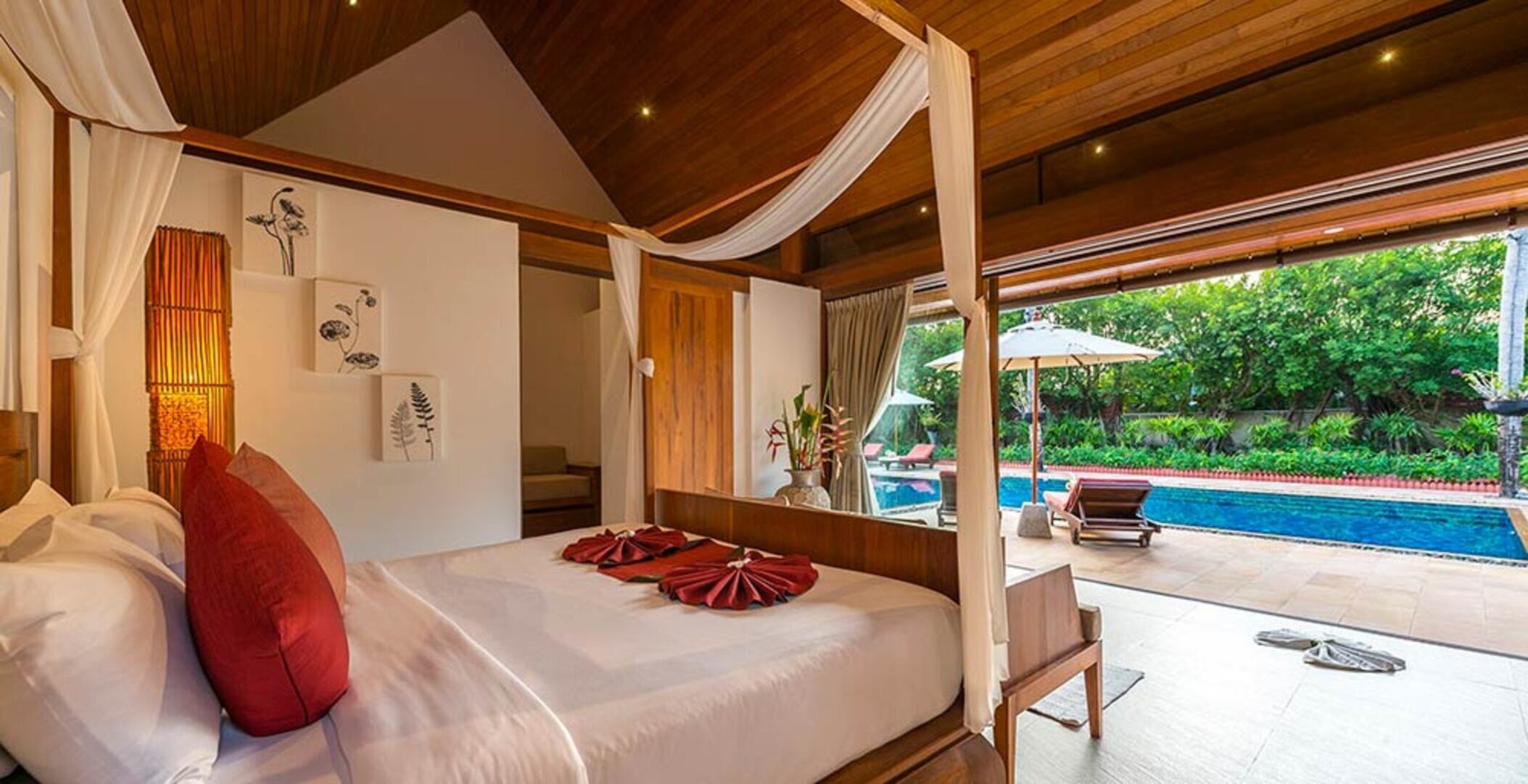 Siz ve Aileniz Bu Lüks Villaya, Tam Kadrolu ve Özel Aşçıya Bayılacaksınız, Villa Baan Puri 1000