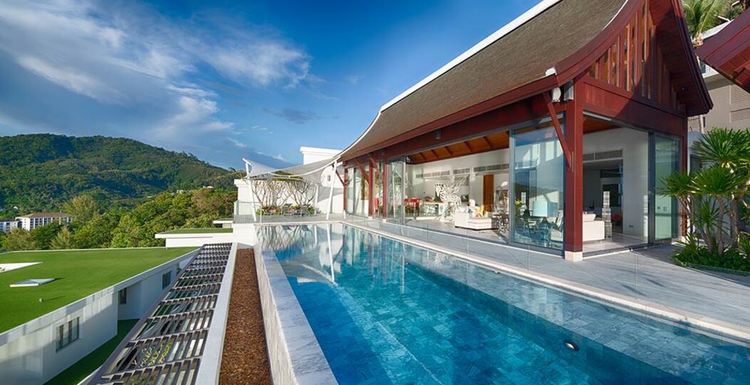 Sonunda Siz ve Arkadaşlarınız 7/24 Konsiyerjli Lüks Bir Villa Kiralayabilirsiniz, Phuket Villa 1034