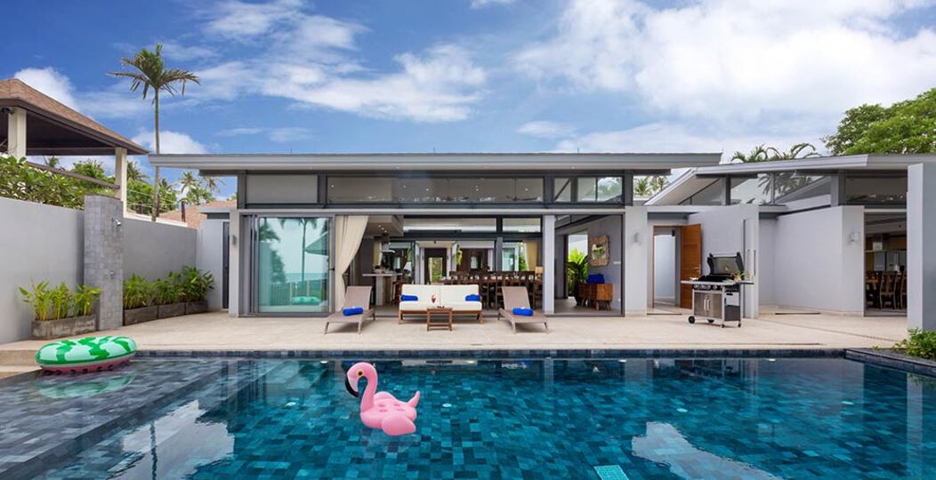 Modern Olanaklara Sahip Rüya Gibi Villa, 1048, Natai Beach, Thailand
