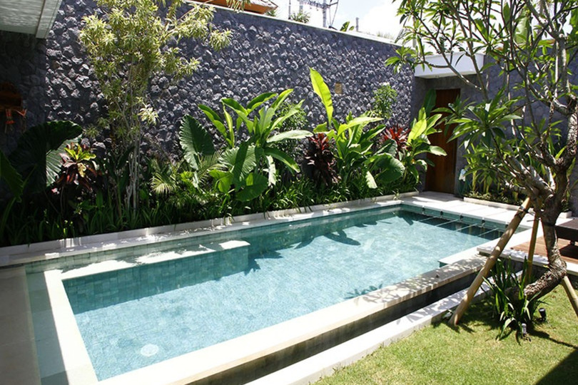 Seminyak'ın Başlıca Gezilecek Yerlerine Yakın 2 Yatak Odalı Lüks Bir Tatil Villası Kiraladığınızı Düşünün, Bali Villa 1147