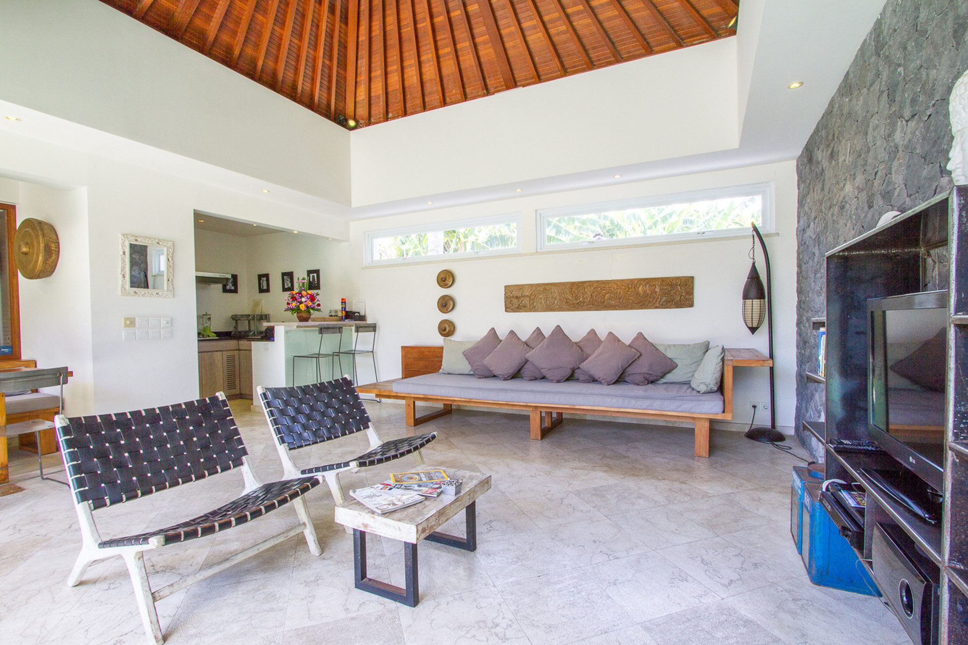 Seminyak'ın Başlıca Gezilecek Yerlerine Yakın 2 Yatak Odalı Lüks Bir Tatil Villası Kiraladığınızı Düşünün, Bali Villa 1147
