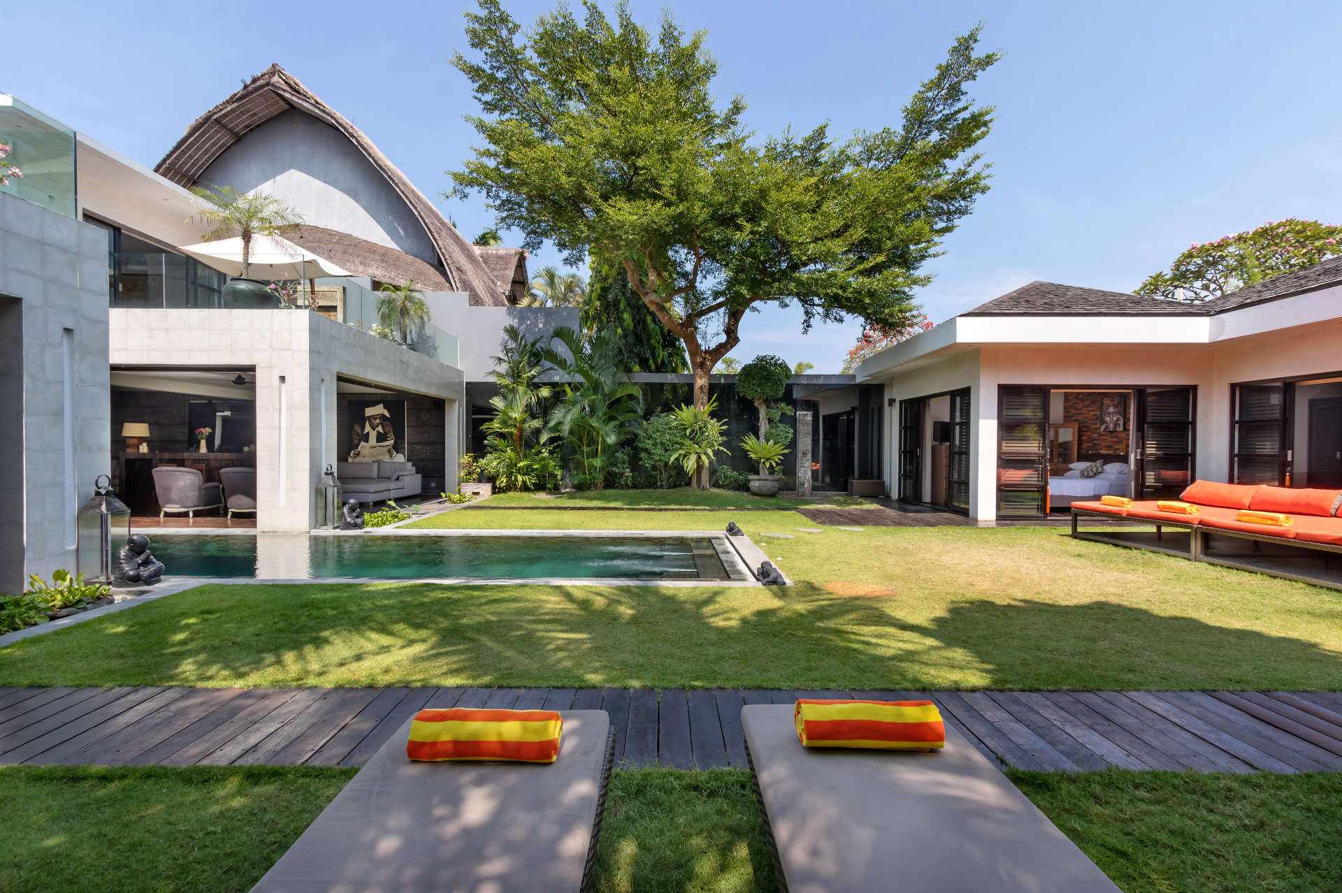 Seminyak'ta Özel Havuzlu 5 Yatak Odalı Tatil Villası, Bali Villa 2001