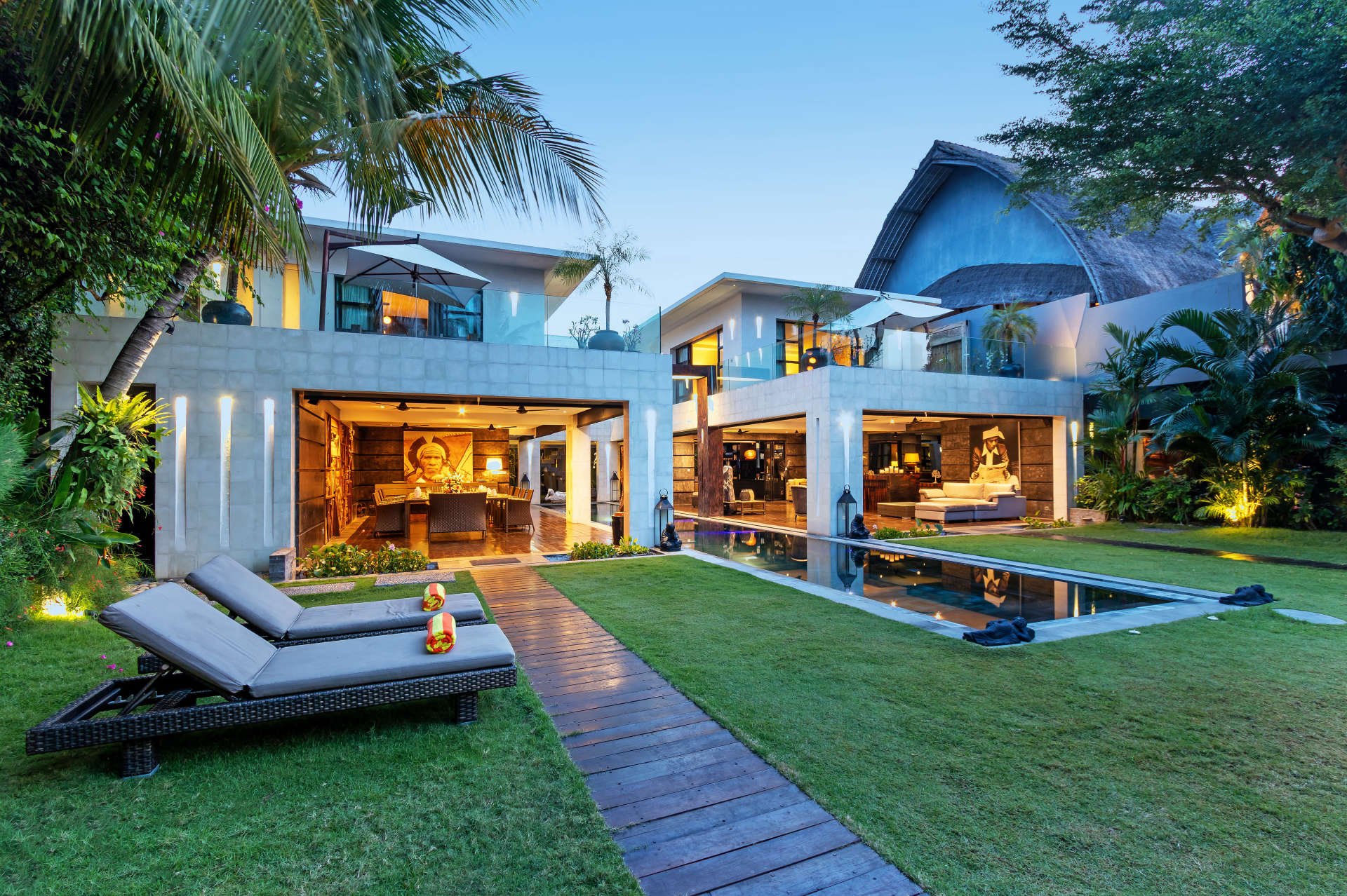 Seminyak'ta Özel Havuzlu 5 Yatak Odalı Tatil Villası, Bali Villa 2001