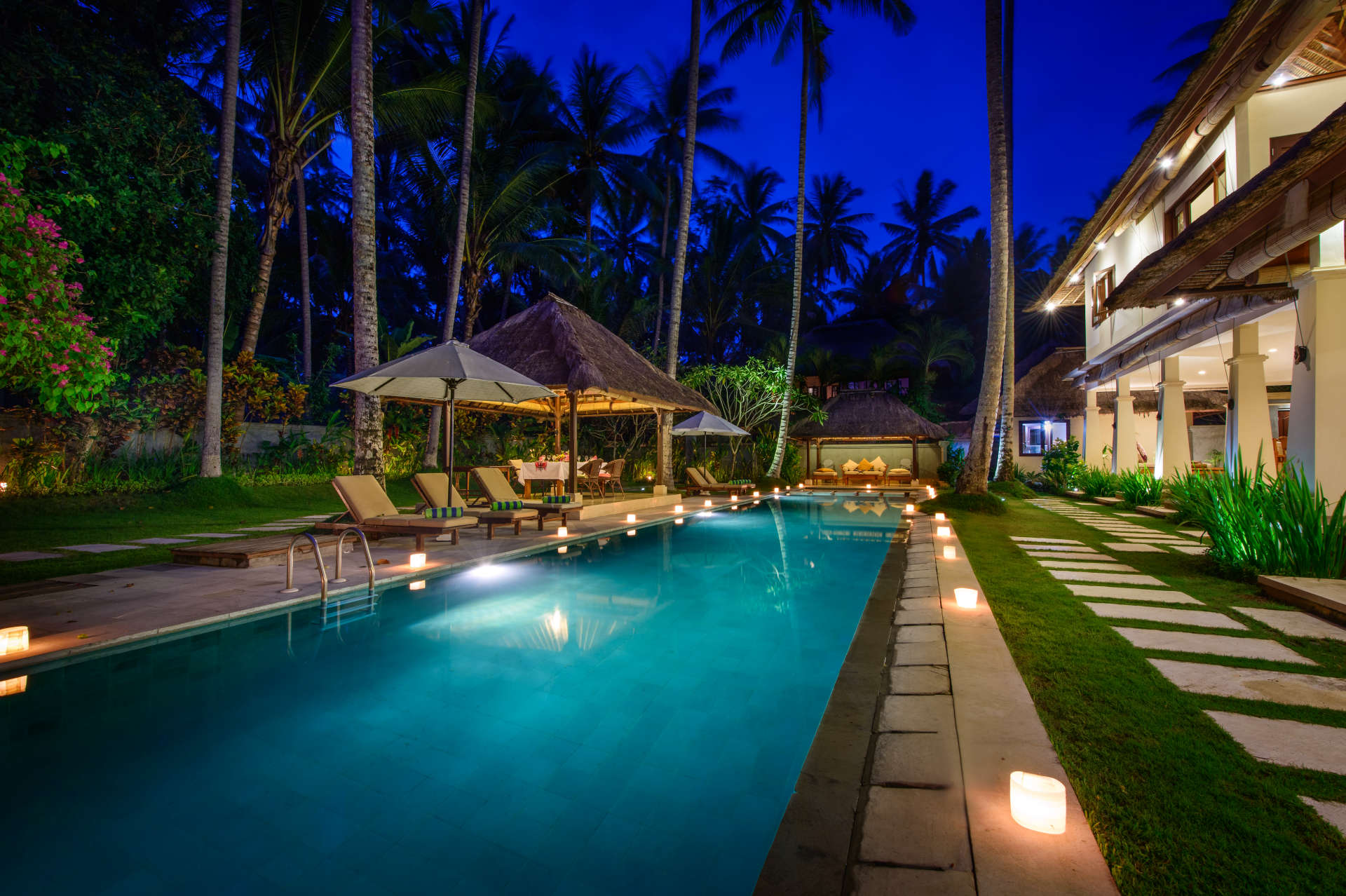Candidasa'da Özel Havuzlu ve Tam Personelli En İyi 5 Yıldızlı Tatil Villası, Villa Bali 2015