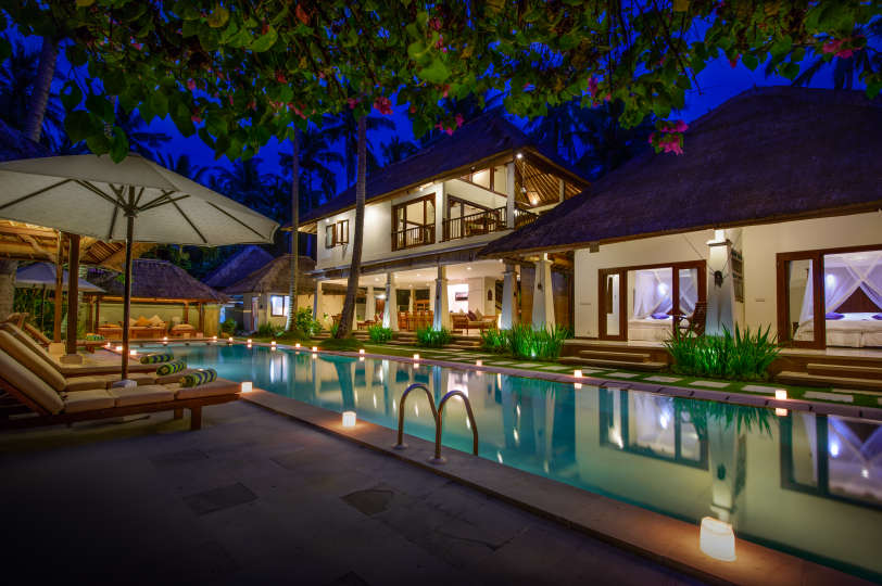 Candidasa'da Özel Havuzlu ve Tam Personelli En İyi 5 Yıldızlı Tatil Villası, Villa Bali 2015