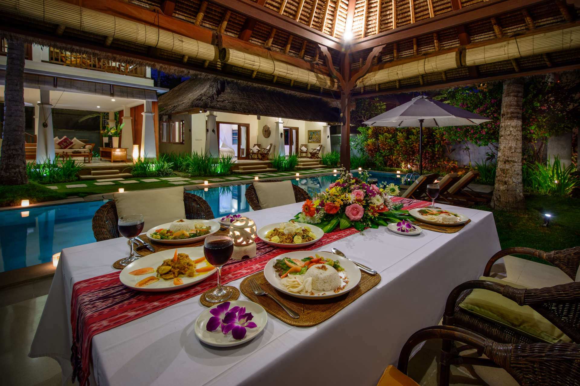 Candidasa'da Özel Havuzlu ve Tam Personelli En İyi 5 Yıldızlı Tatil Villası, Villa Bali 2015
