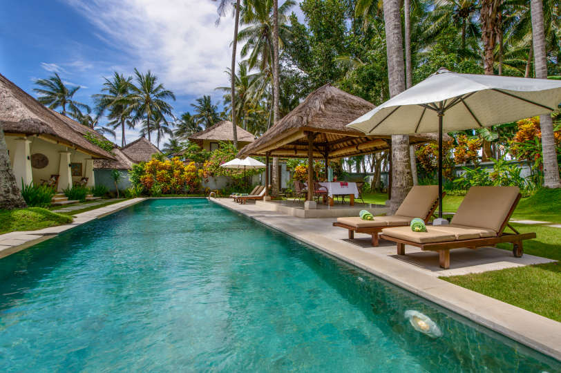 Candidasa'da Özel Havuzlu ve Tam Personelli En İyi 5 Yıldızlı Tatil Villası, Villa Bali 2015