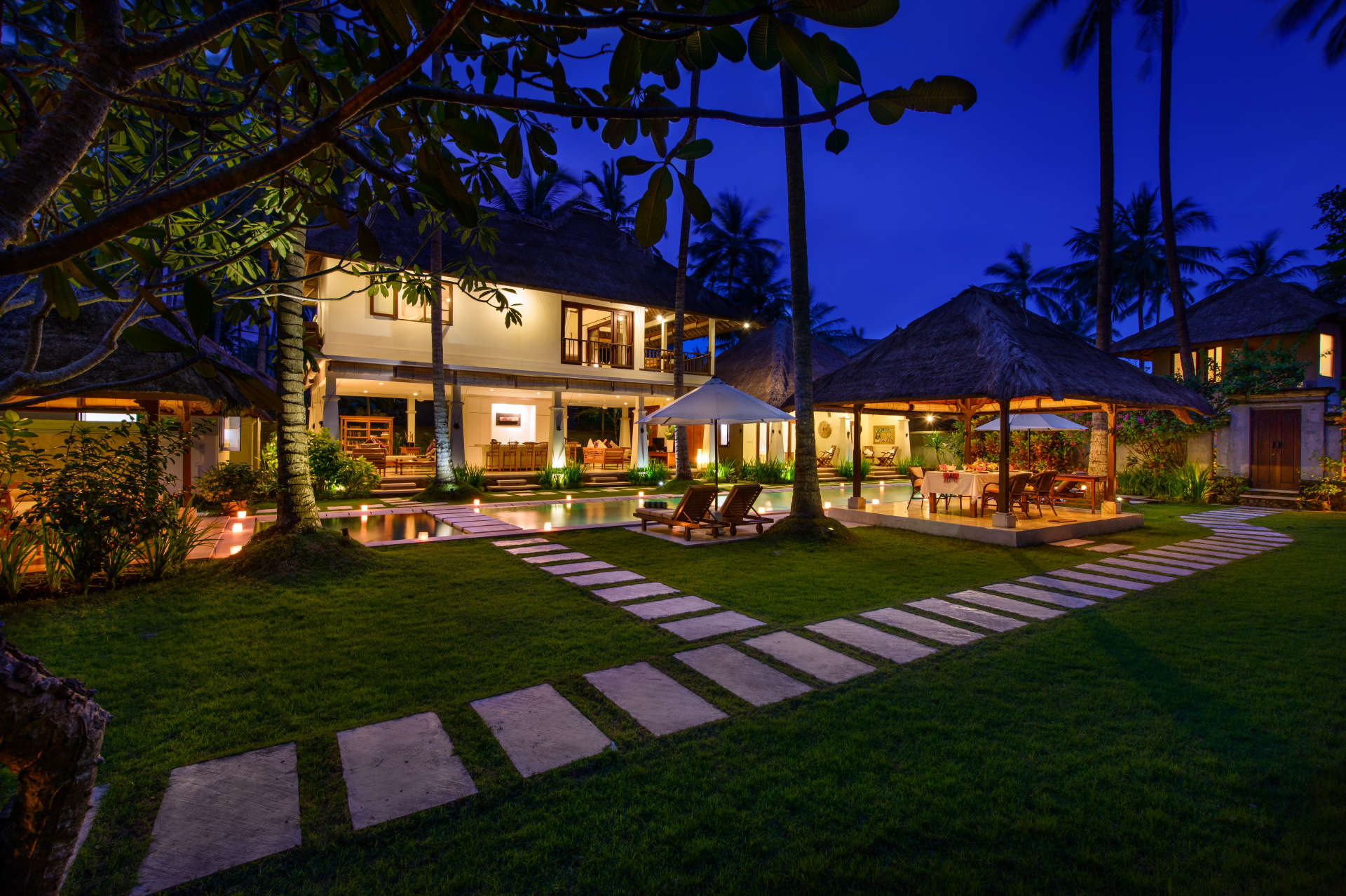 Candidasa'da Özel Havuzlu ve Tam Personelli En İyi 5 Yıldızlı Tatil Villası, Villa Bali 2015