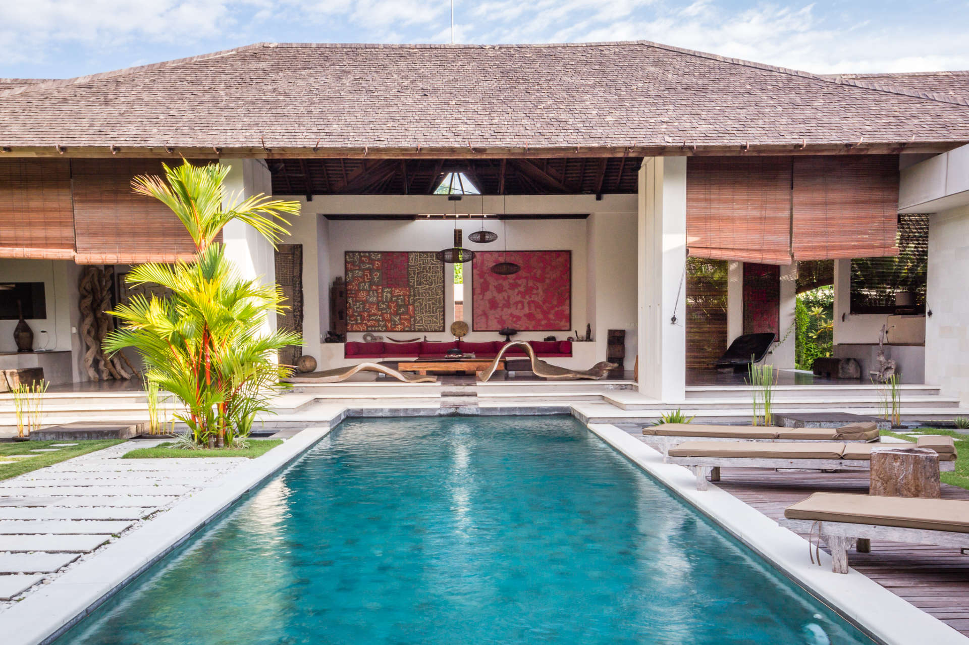 Bali'de Sahile Yakın Lüks Villa Kiralama, Bali Villa 2035