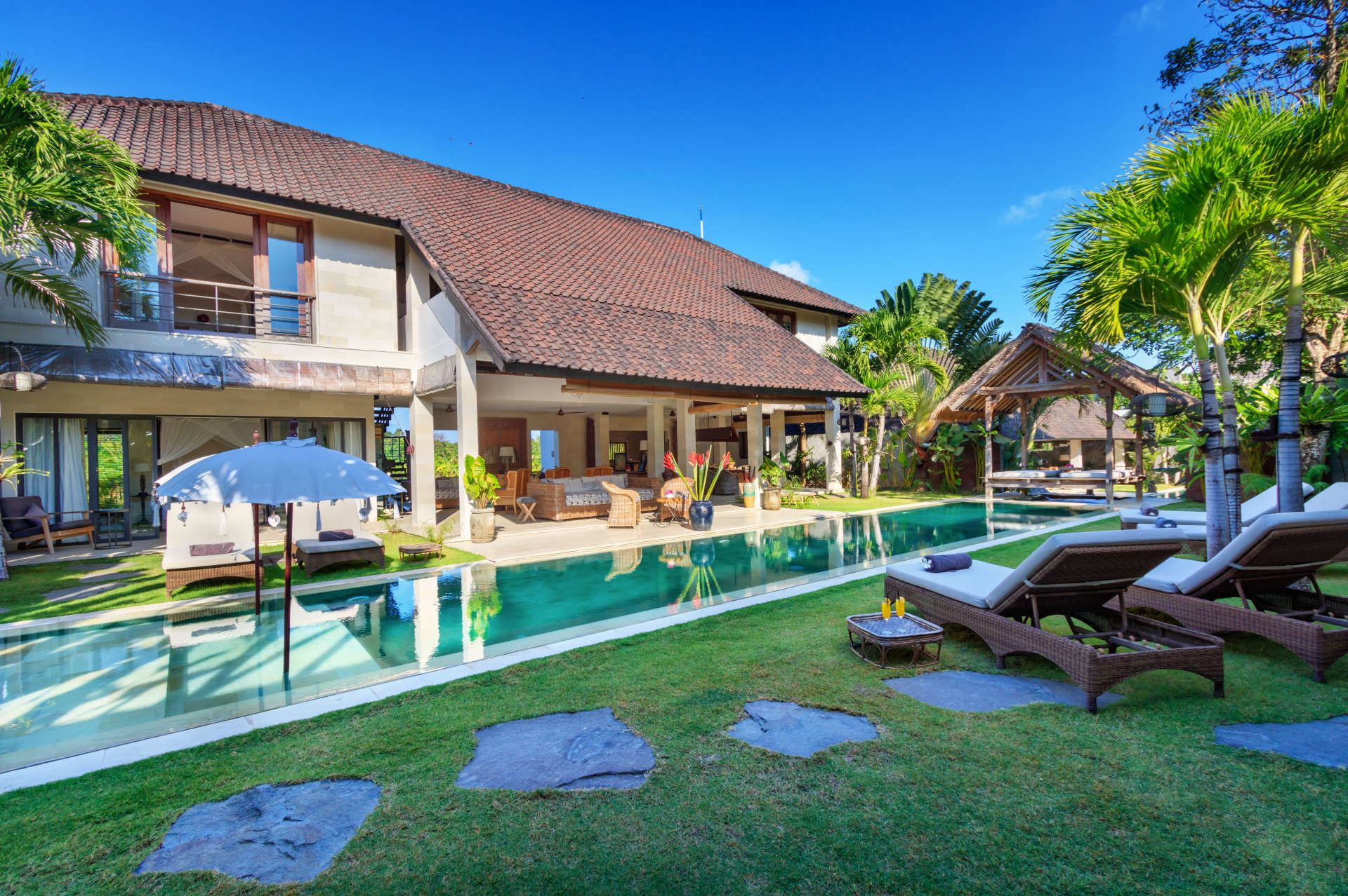 Özel Havuzlu Lüks 5 Yatak Odalı Villa, Bali Villa 2055