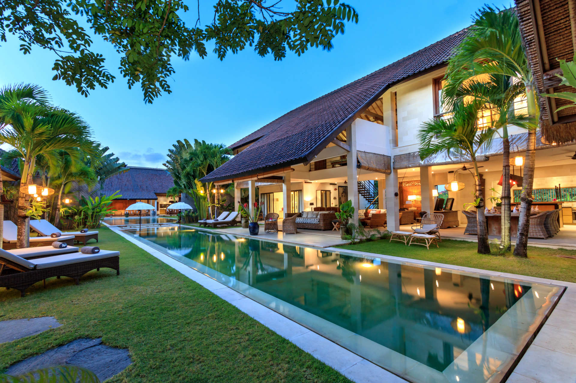 Özel Havuzlu Lüks 5 Yatak Odalı Villa, Bali Villa 2055