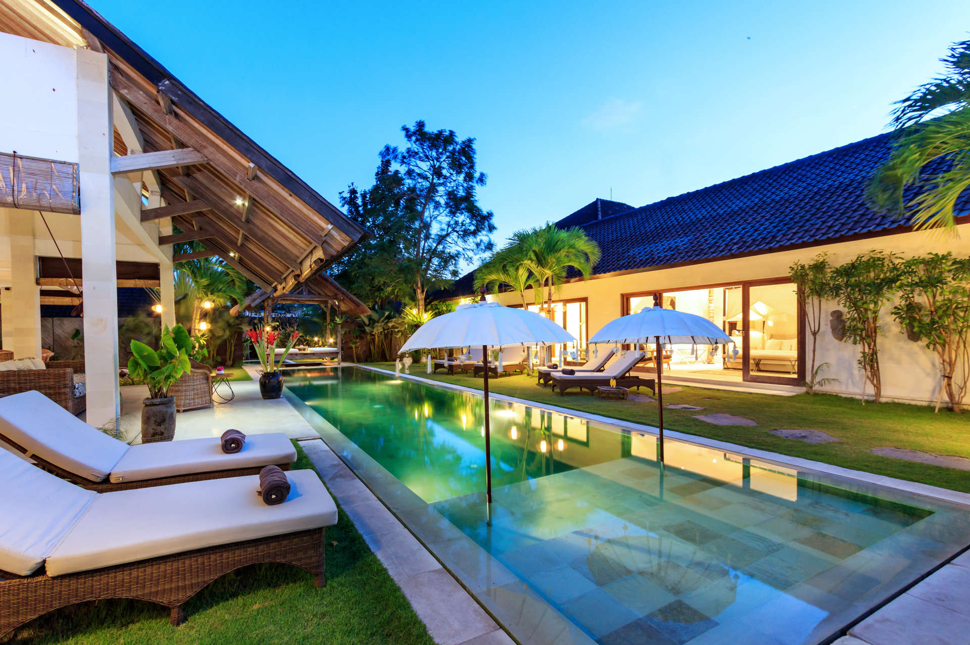 Özel Havuzlu Lüks 5 Yatak Odalı Villa, Bali Villa 2055