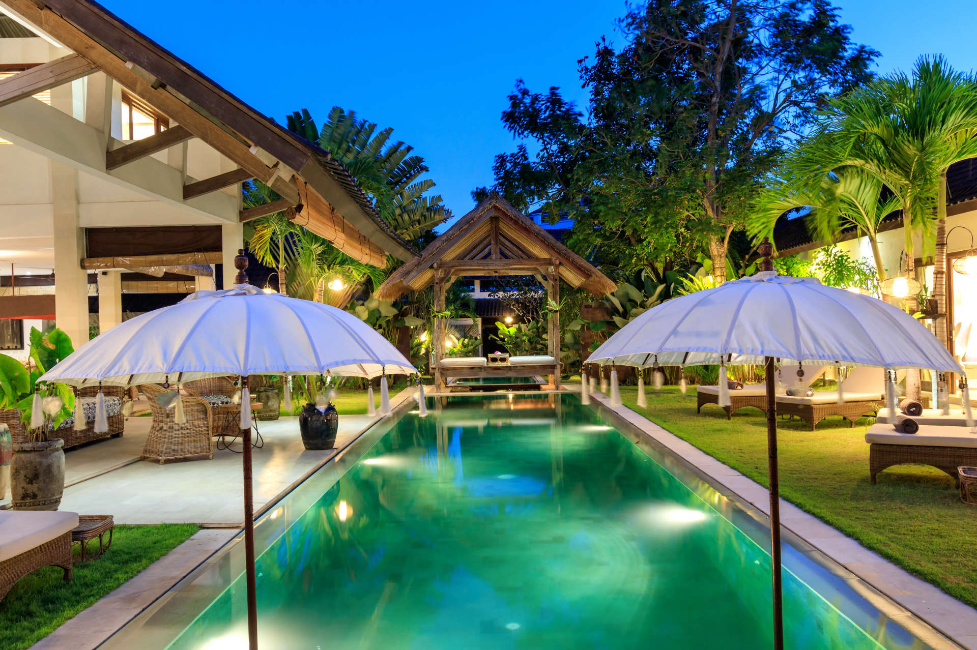 Özel Havuzlu Lüks 5 Yatak Odalı Villa, Bali Villa 2055