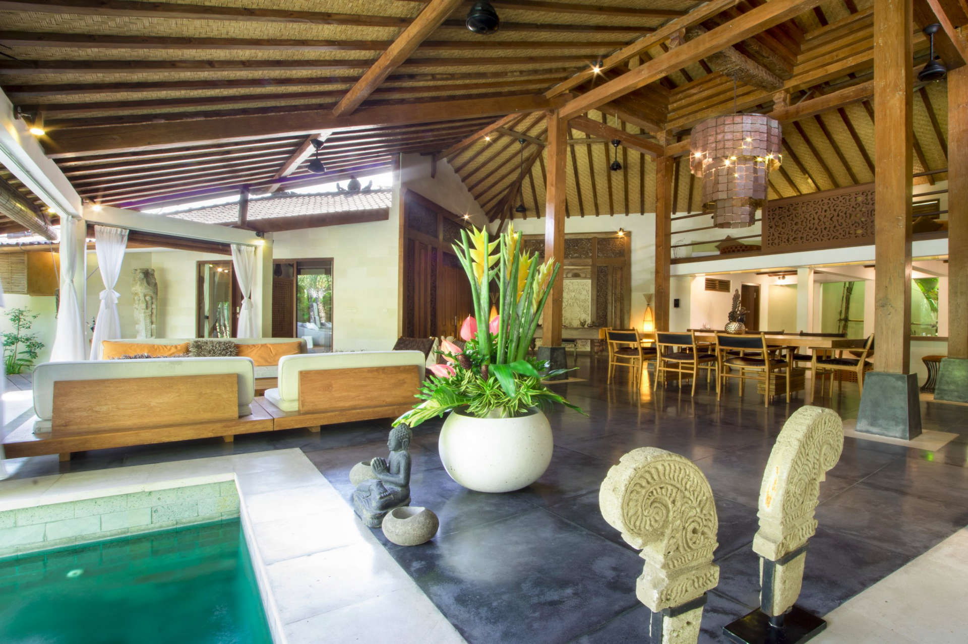 Bali'de 5 Yıldızlı Villa, Plaja Dakikalar, Bali Villa 2065