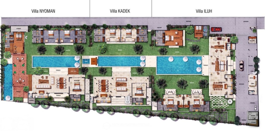 Bali'de Kiralık 5 Yıldızlı Villa, Bali Villa 2084