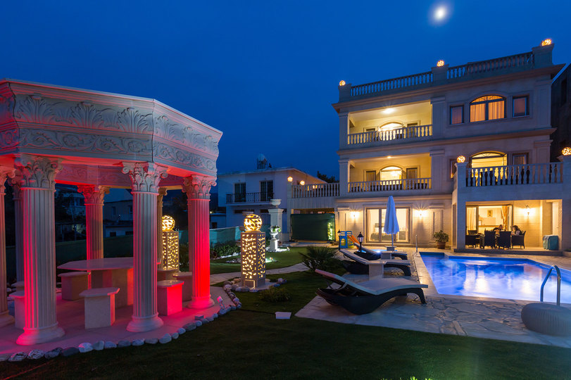 Sahilde Kendi 5 Yıldızlı Özel Kıbrıs Villanızı Kiraladığınızı Hayal Edin, Baf Villa 1411