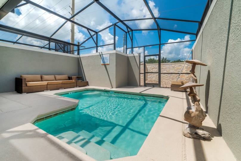 Sonunda Siz ve Aileniz Storey Lake Resort'ta Özel Havuzlu Lüks Bir Ev Kiralayabilirsiniz, Townhome Orlando 1002