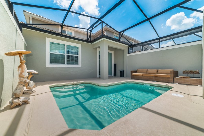 Sonunda Siz ve Aileniz Storey Lake Resort'ta Özel Havuzlu Lüks Bir Ev Kiralayabilirsiniz, Townhome Orlando 1002