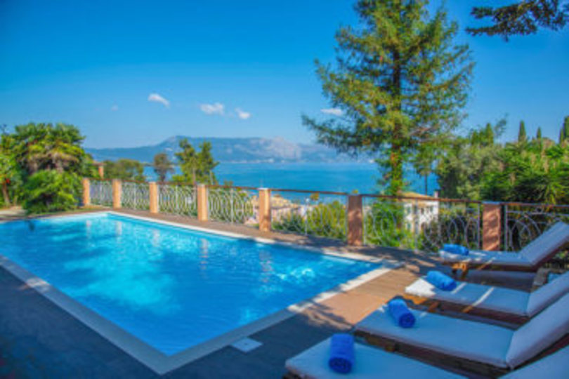 Özel Havuzlu ve Nefes Kesen Manzaralı Exclusive Villa, Corfu Villa 1000, Corfu, Greece