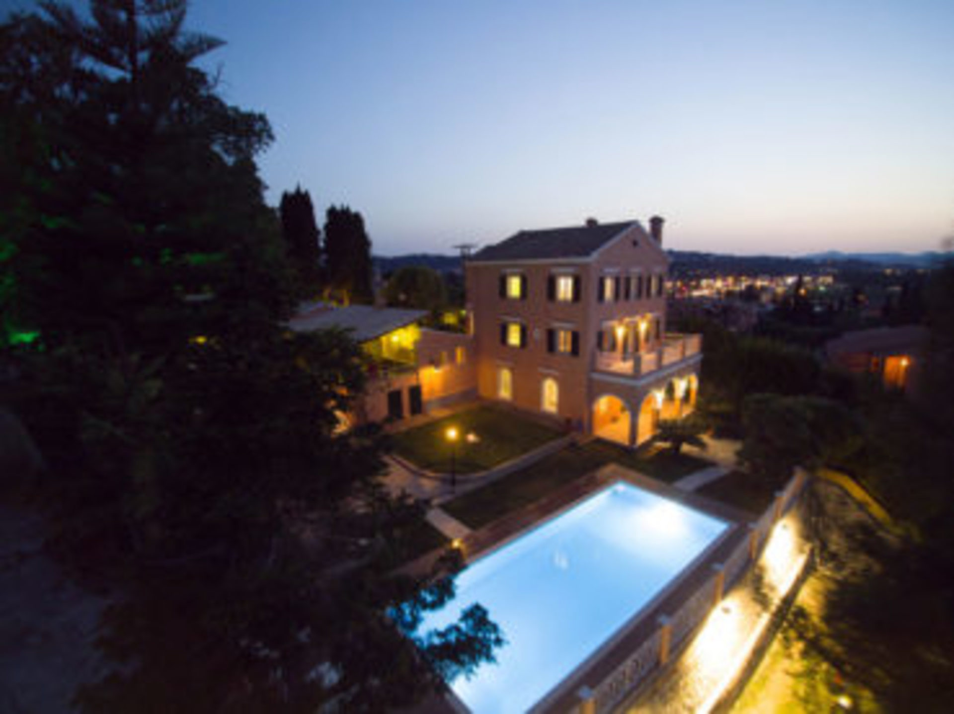 Özel Havuzlu ve Nefes Kesen Manzaralı Exclusive Villa, Corfu Villa 1000