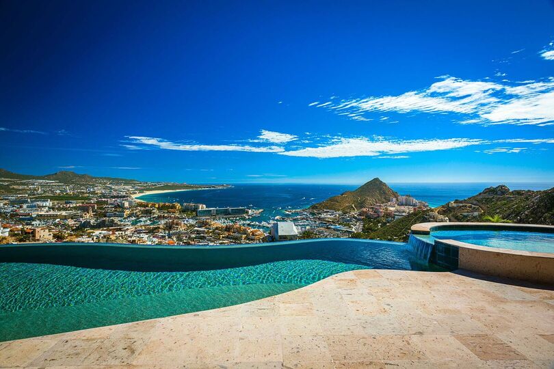 Hayalinizdeki Cabo San Lucas Tatil Villasını Kiralayın ve 2 Özel Havuzunuzdan Biri olan Cabo San Lucas Villa 1005'in Yanında Dinlenmeyi Dört gözle Bekleyin