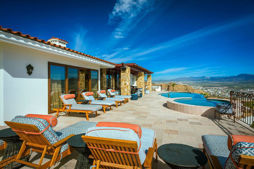 Hayalinizdeki Cabo San Lucas Tatil Villasını Kiralayın ve 2 Özel Havuzunuzdan Biri olan Cabo San Lucas Villa 1005'in Yanında Dinlenmeyi Dört gözle Bekleyin