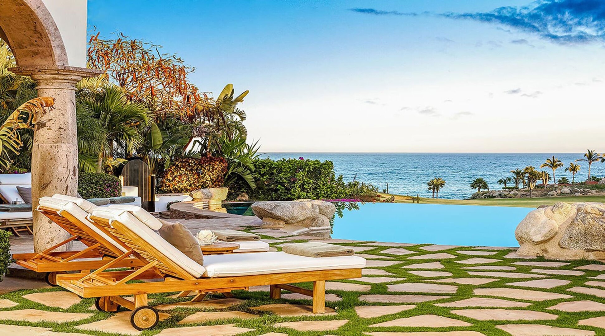 Özel Havuzlu ve Deniz Kenarında Konuma Sahip Özel Tatil Villası, Cabo San Lucas Villa 1018