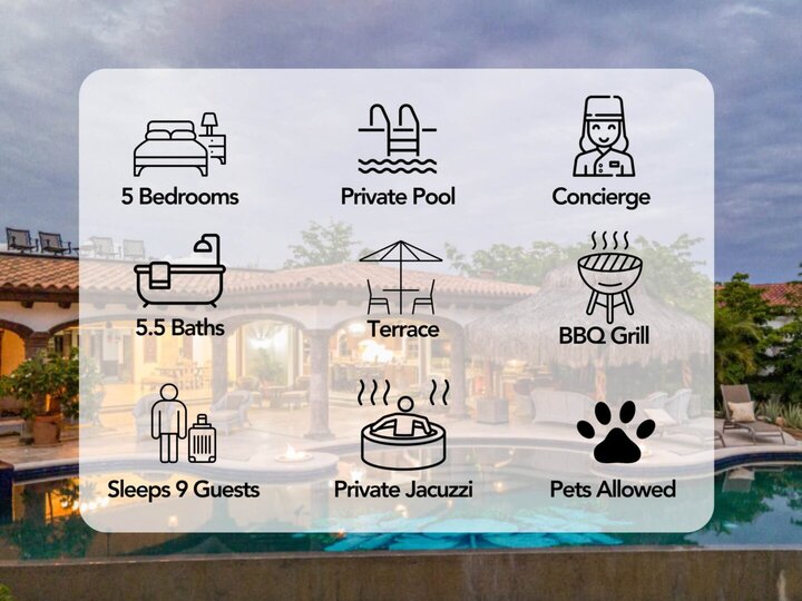 Lüks Cabo del Sol Villa - Özel Havuzlu, Cabo del Sol Villa 1019