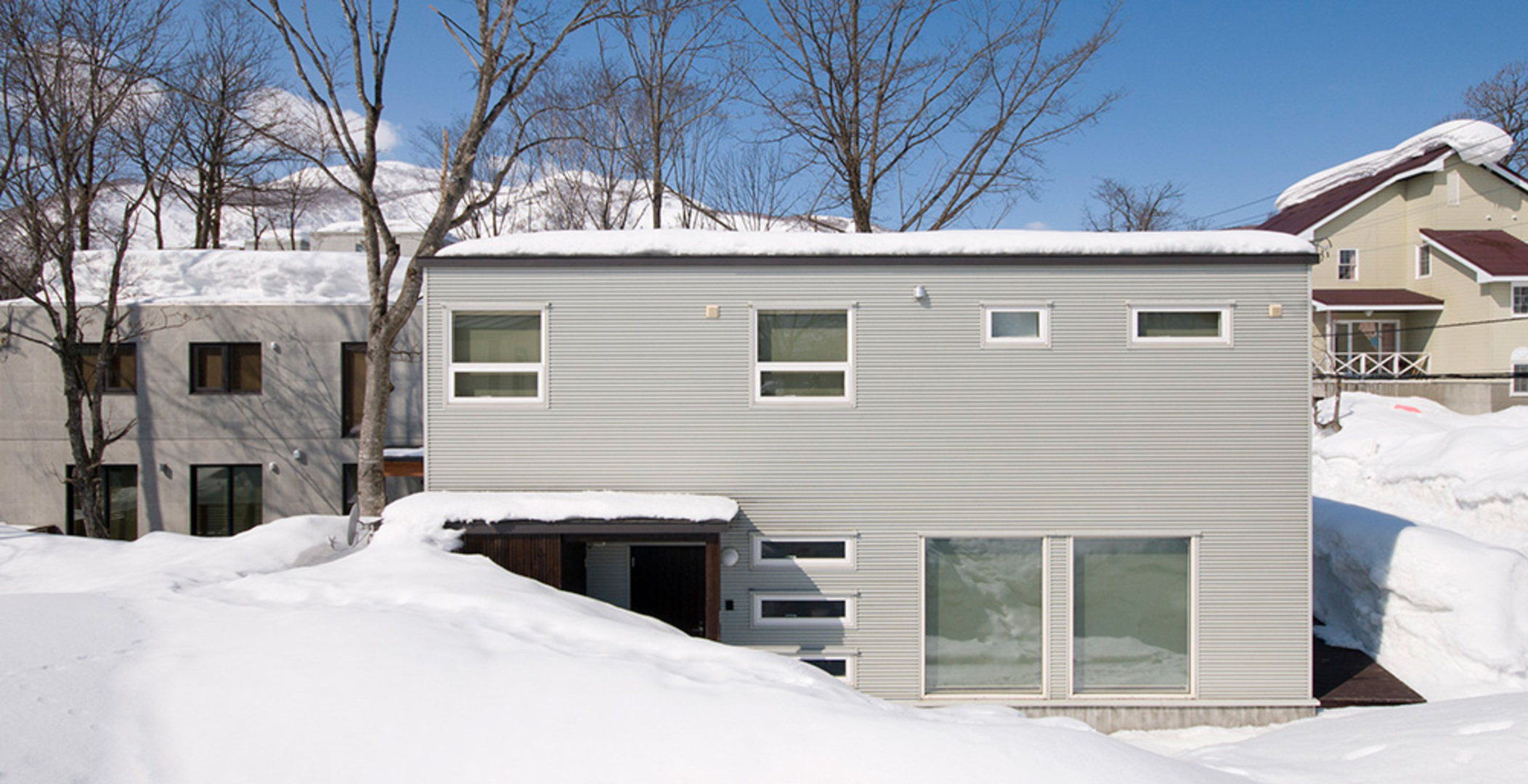 Nefes Kesen Manzaralı Lüks 3 Yataklı Kayak Evi, Niseko Dağ Evi 1002