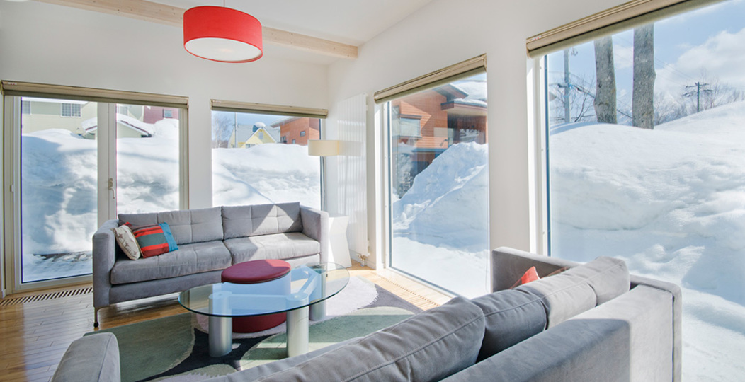 Nefes Kesen Manzaralı Lüks 3 Yataklı Kayak Evi, Niseko Dağ Evi 1002