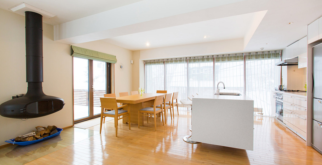 Hirafu'da Lüks 4 Yataklı Kayak Dağ Evi, Niseko Dağ Evi 1006