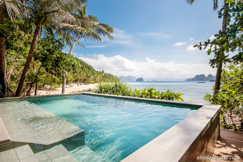 Pangulasian Island Resort'ta Denize Sıfır Lüks Villa, El Nido Villa 1013