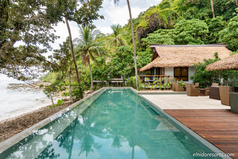 Pangulasian Island Resort'ta Denize Sıfır Lüks Villa, El Nido Villa 1013