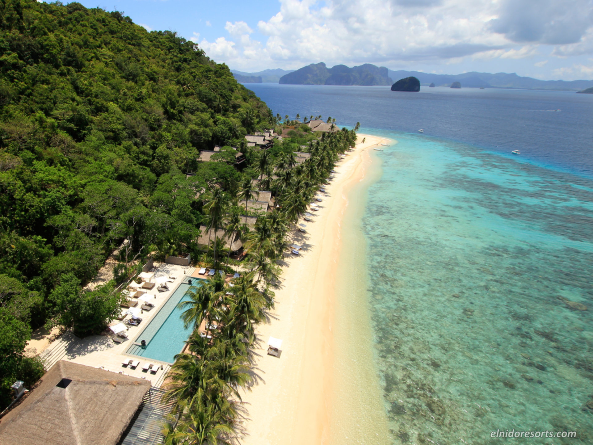 Pangulasian Island Resort'ta Denize Sıfır Lüks Villa, El Nido Villa 1013
