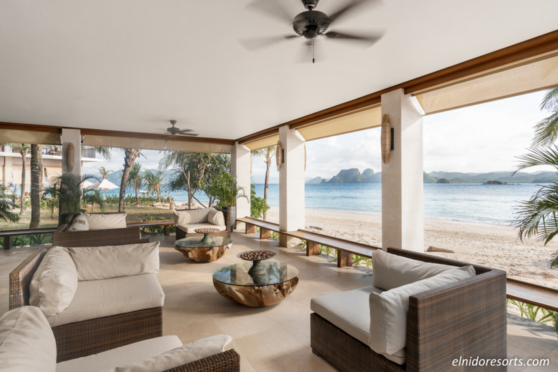 Pangulasian Island Resort'ta Denize Sıfır Lüks Villa, El Nido Villa 1013