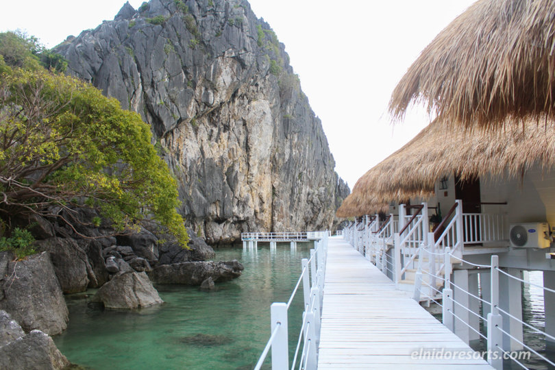 Apulit Island Resort'ta 5 Yıldızlı Özel Su Kulübesi, El Nido Kır Evi 1001