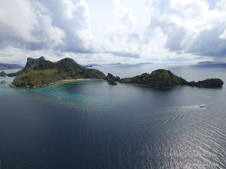 Apulit Island Resort, El Nido Cottage 1002'de Deniz Manzaralı Güzel 5 Yıldızlı Loft Water Cottage