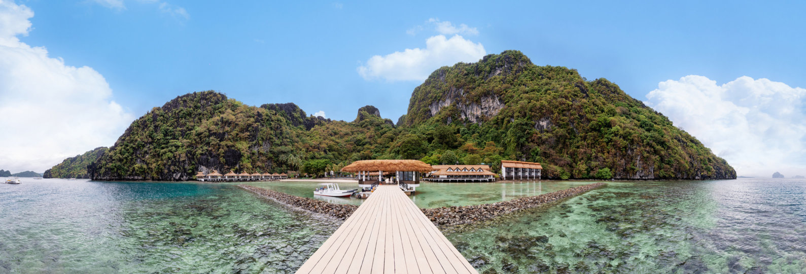 Miniloc Island Resort, El Nido Kır Evi 1016'de Üstün Deluxe Deniz Manzaralı Kır Evi