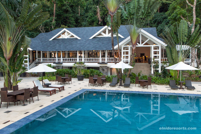 Lagen Island Resort'ta Muhteşem Manzaralara Sahip Özel Su Kır Evi, El Nido Kır Evi 1009