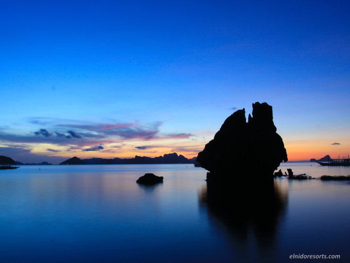Lagen Island Resort'ta Muhteşem Manzaralara Sahip Özel Su Kır Evi, El Nido Kır Evi 1009