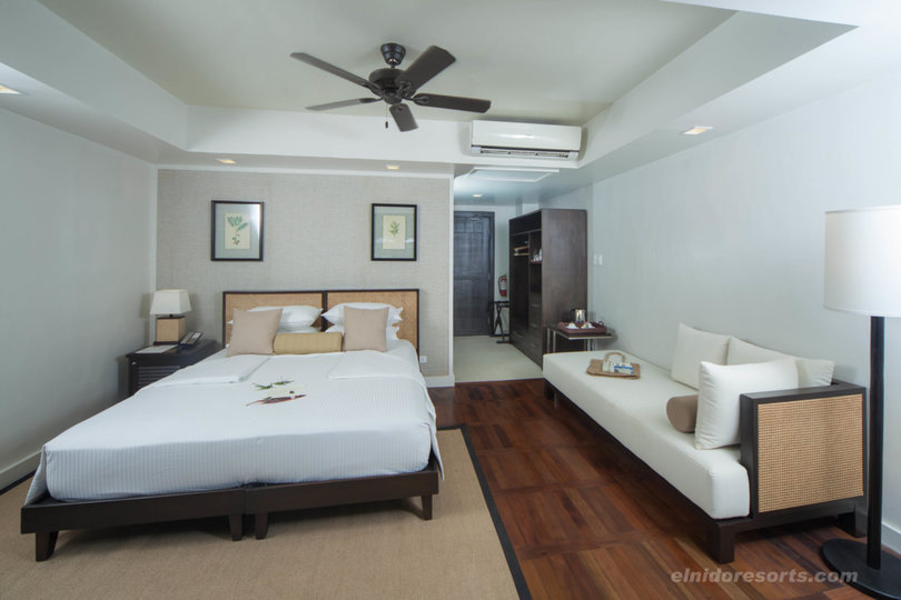 Lagen Island Resort'ta Muhteşem Manzaralara Sahip Özel Su Kır Evi, El Nido Kır Evi 1009